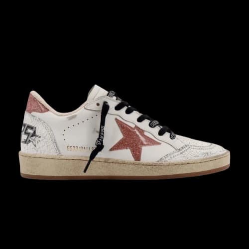 Golden Goose Ball Star 'White Peach' (Women's)