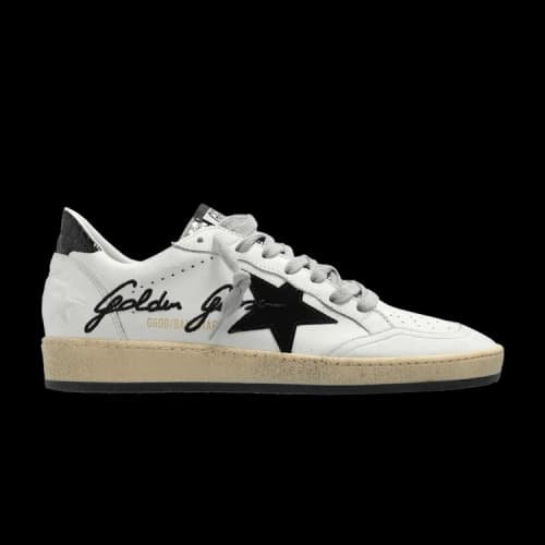Golden Goose Ball Star 'White Black Embellishment' (Women's)