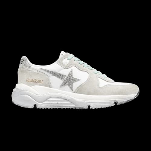 Golden Goose Running Sole 'White Grey Glitter' (Women's)