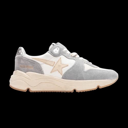 Golden Goose Running Sole 'Silver White Cream' (Women's)
