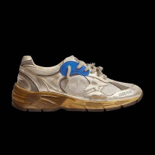 Golden Goose Dad-Star 'Silver Blue' (Women's)