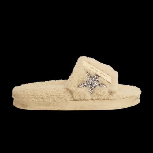 Golden Goose Poolstar 'Shearling Beige' (Women's)