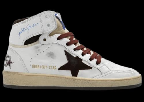 Golden Goose Sky-Star White Chocolate Suede (Women's)