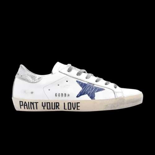 Golden Goose Superstar Distressed 'Sketch - Paint Your Love' (Women's)
