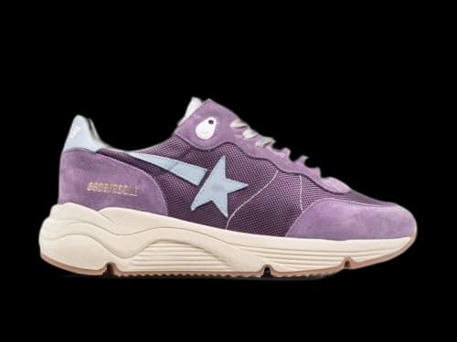 Golden Goose Running Sole Mauve Purple Sky Blue Cream (Women's)