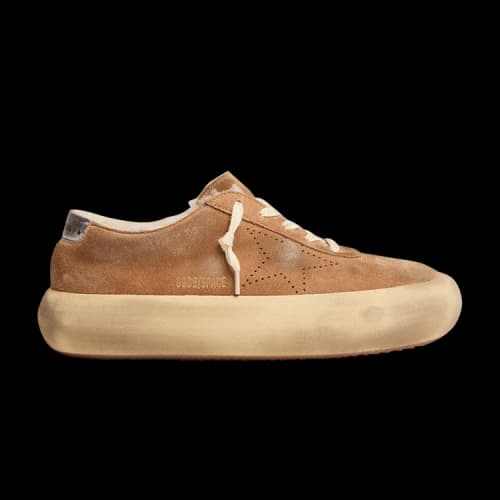 Golden Goose Space Star 'Shearling Tobacco' (Women's)