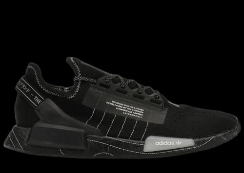 adidas NMD R1 Black White Stitch
