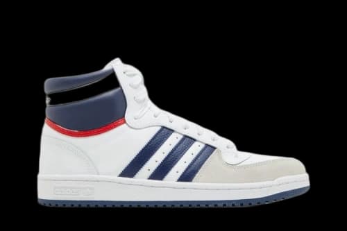 adidas Top Ten Hi White Navy Red