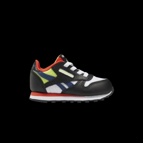 Reebok Classic Leather Toddler 'Black Dynamic Red'