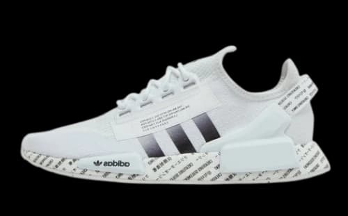 adidas NMD R1 V2 Script White