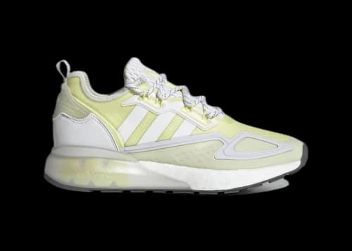 adidas ZX 2K Boost White Yellow Tint (Women's)