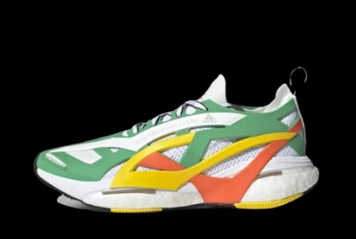 adidas Solarglide Stella McCartney Green Cloud White Semi Impact Orange (Women's)