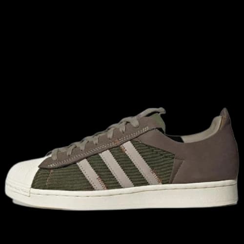 adidas Superstar Shoes Canvas 'Black Gum'