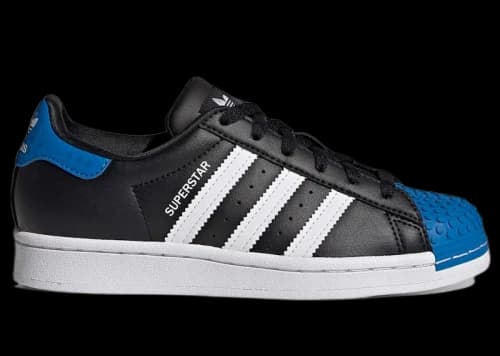 adidas Superstar LEGO Black Blue White (GS)