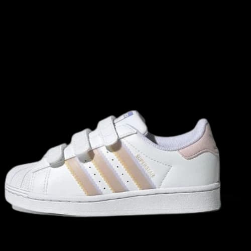 (PS) adidas originals Superstar 'White Blue Pink'