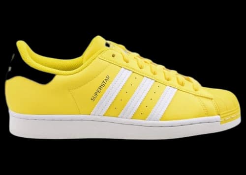 adidas Superstar Yellow White