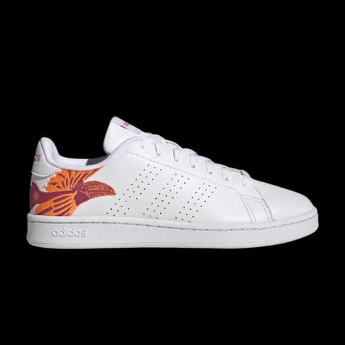 adidas x FARM Rio Advantage Court 'White Screaming Pink' (Women's)