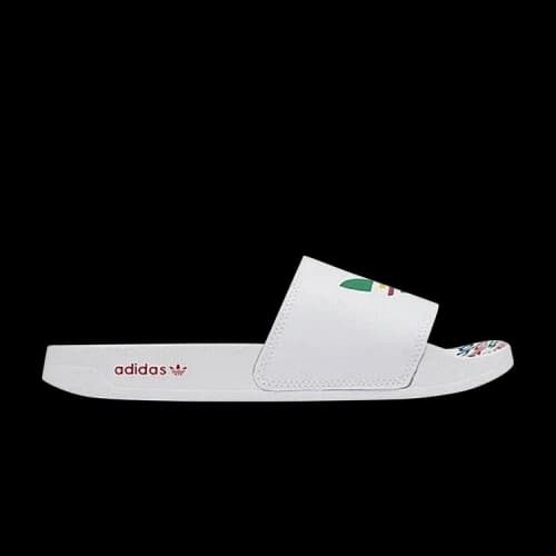 (GS) adidas Adilette Slides 'White Multi'