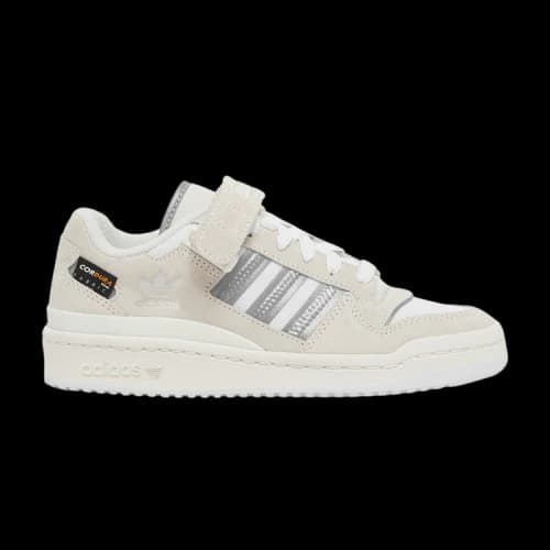 adidas Forum Low J 'Off White Silver Metallic'