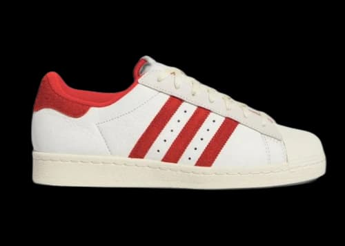 adidas Superstar 82 White Vivid Red