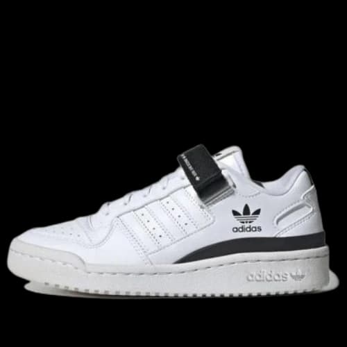 (GS) adidas originals Forum Low 'White Black'