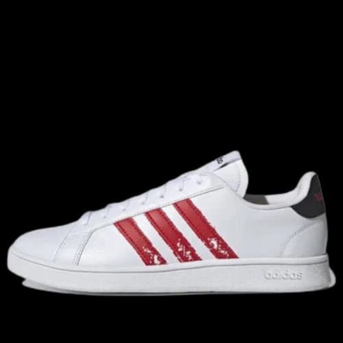 adidas neo Grand Court Base Beyond 'White Red'