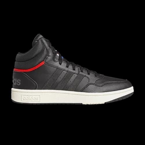 adidas Hoops 3.0 Mid 'Black Vivid Red'