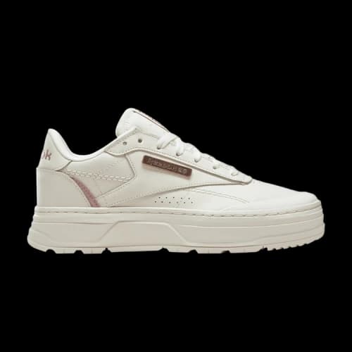 Reebok Club C Double Geo 'Chalk Rose Gold' (Women's)