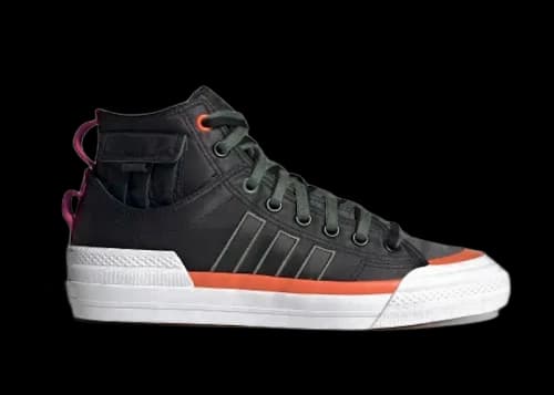 adidas Nizza Hi DL Black Green Oxide