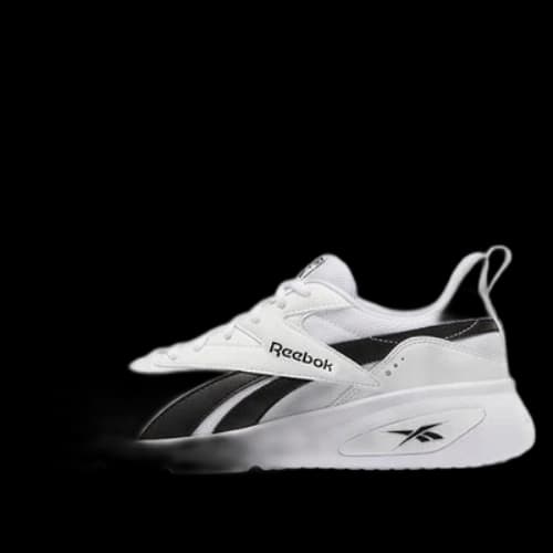 Reebok Rider V Cozy Breathable Wear-Resistant Non-Slip Sports White Black