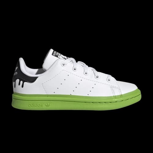 Adidas Stan Smith Little Kid 'Paint Drip - White Solid Green'