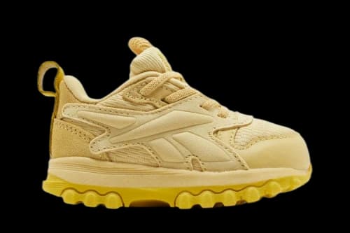Reebok Cardi B x Classic Leather V2 Toddler 'Weathered Yellow'