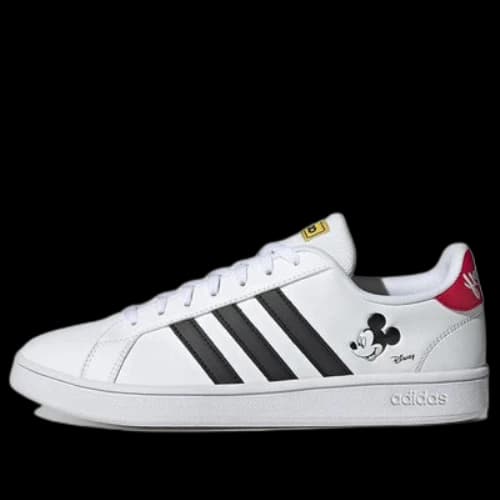 adidas neo Grand Court 'White Black Red'