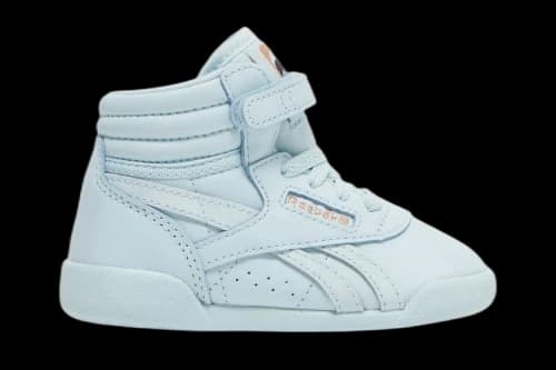 Reebok Cardi B x Freestyle High Toddler 'Glass Blue'