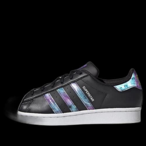 adidas originals Superstar 'Black White Purple' (Women's)