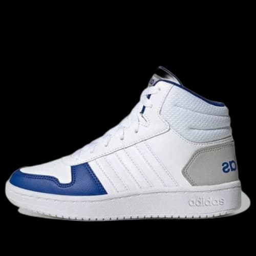 (PS) adidas Hoops 2.0 Mid Shoes 'White Blue'