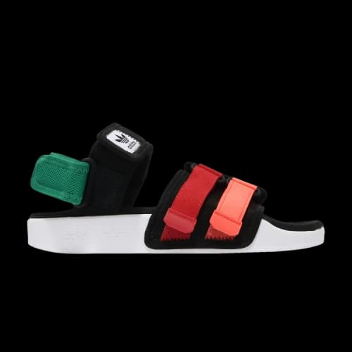 adidas Adilette Sandal 4.0 'Black Scarlet True Orange'