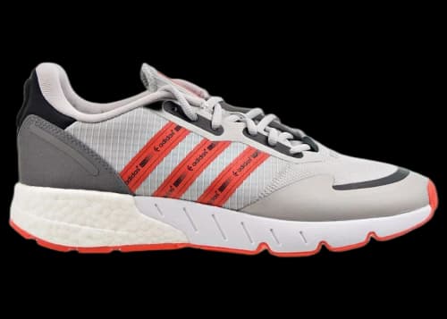 adidas ZX 1K Boost Grey Semi Solar Red