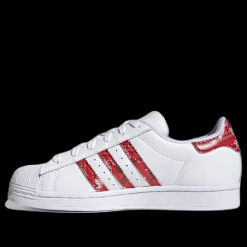 adidas originals Superstar 'White Dark Red' (Women's)