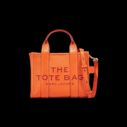 Marc Jacobs Leather Mini Tote Bag 'Dragon Fire'
