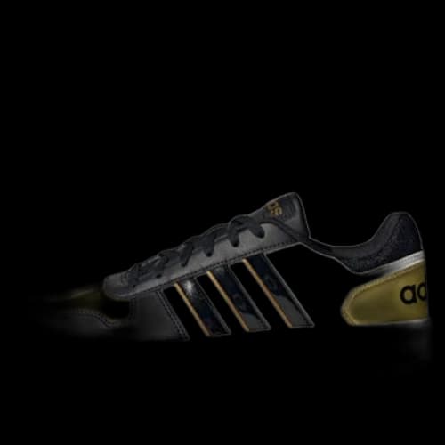 adidas Hoops 2.0 'Black Gold White'