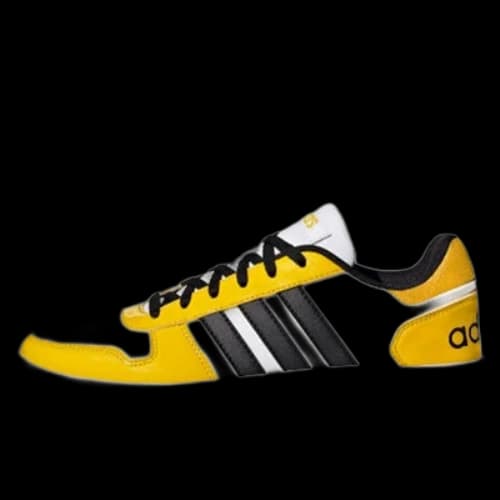 adidas Hoops 2.0 'White Yellow Black' (Women's)