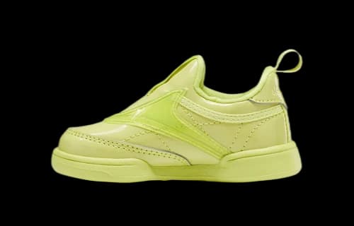 Reebok Cardi B x Club C Slip-On 3 Toddler 'High Vis Green'