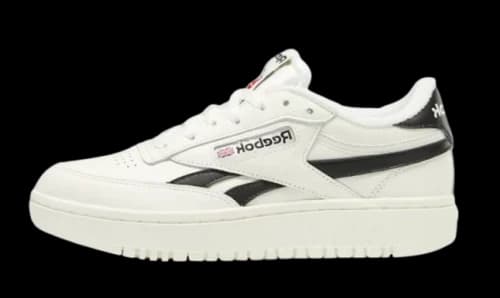 Reebok Club C Double 'Chalk Black' (Women's)