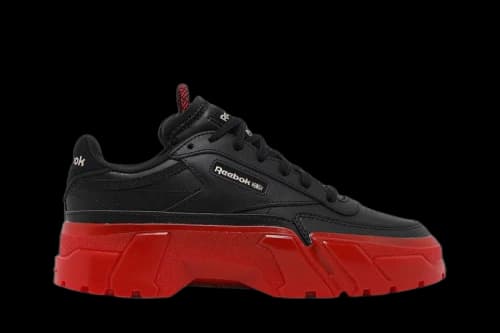 Reebok Cardi B x Club C J 'Black Vector Red'