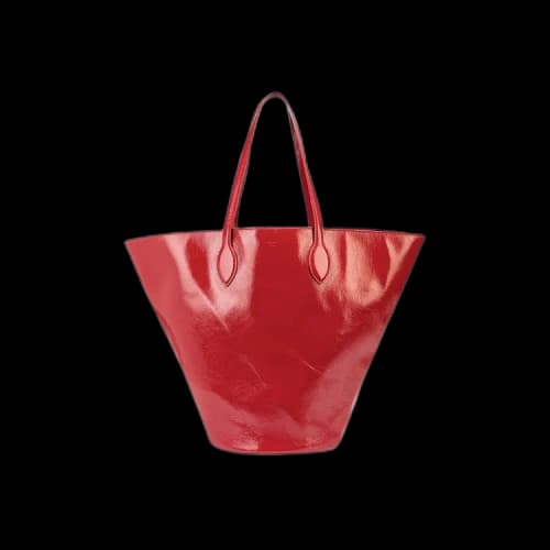 Khaite Osa Tote Medium 'Fire Red'