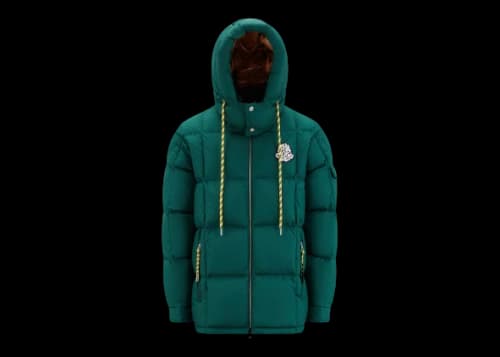 Moncler Mariveles Short Down Jacket Teal Green