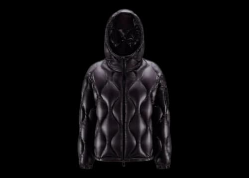 Moncler Anthon Short Down Jacket Black