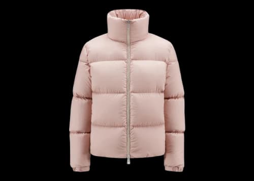 Moncler Women's Anterne Short Down Jacket Light Pink