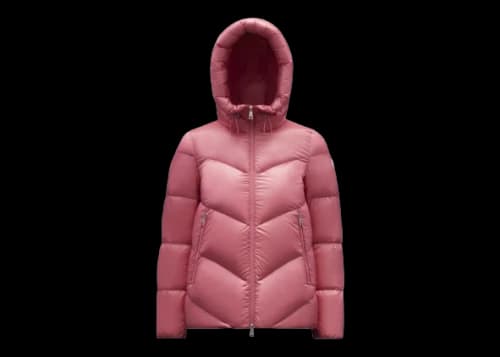 Moncler Chambon Short Down Jacket Bubblegum Pink